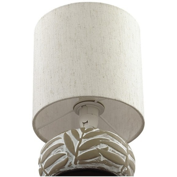 8135/1T MODERNI LN25 бежевый, керамика/текстиль Настольная лампа Е14 1*40W 220V RAMORA 8135/1T MODERNI LN25 бежевый, керамика/текстиль Настольная лампа Е14 1*40W 220V RAMORA