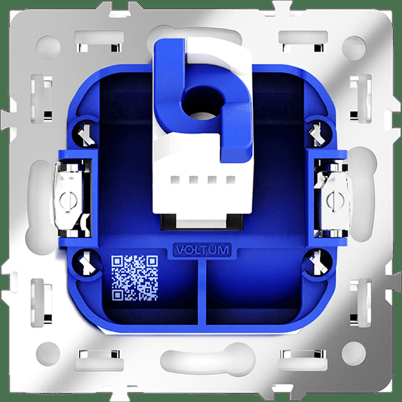 Розетка компьютерная встраиваемая VOLTUM S70 RJ45 кат.6, (кашемир)