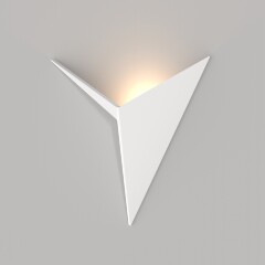 Бра настенное Maytoni Trame C808WL-L3W LED 3Вт 3000K 100лм 108° CRI80, белый матовый металл, геометрический светильник, мягкая подсветка стены, без выключателя на корпусе