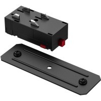 Соединитель питания прямой Smart 220V Denkirs TR2101-BK