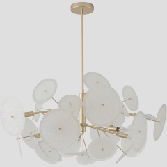 Люстра Crystal Lux DANDELION SP10 GOLD 4060/310