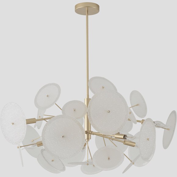 Люстра Crystal Lux DANDELION SP10 GOLD 4060/310