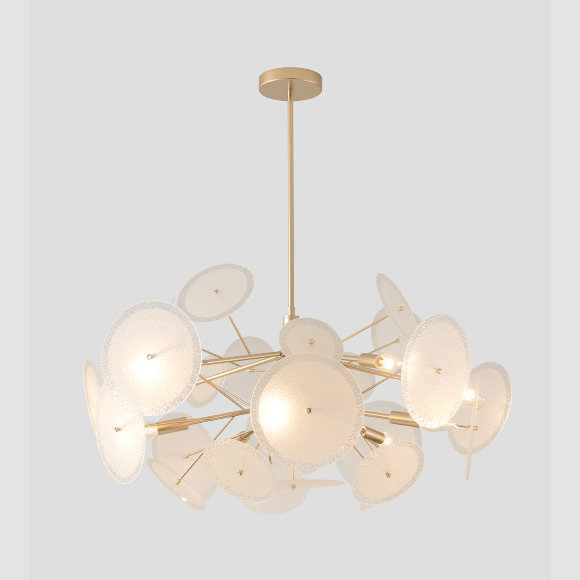 Люстра Crystal Lux DANDELION SP10 GOLD 4060/310