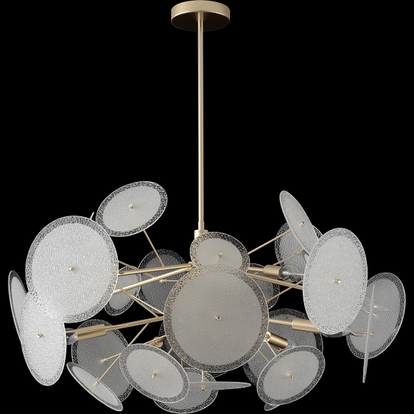 Люстра Crystal Lux DANDELION SP10 GOLD 4060/310