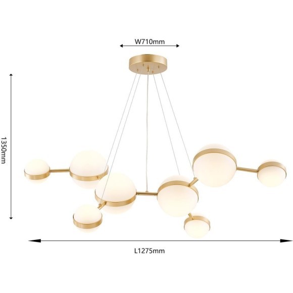 Подвесной светильник Asterismo 4448-8P Подвесной светильник Asterismo 4448-8P