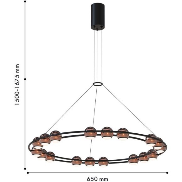 Подвесной светильник Sturm 4561-18P