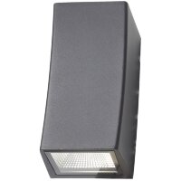 SL088.421.02 Светильник уличный настенный ST-Luce Черный кварцевый LED 2*5W 4000K DEALE