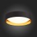 SLE201102-01 Светильник потолочный Черный, Золото/Белый LED 1*24W 4000K ORBIO