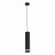 ST115.443.12 Светильник подвесной Черный LED 1*12W 4000K 936Lm Ra90 120° IP20 D80xH300 165-265V Подвесные светильники