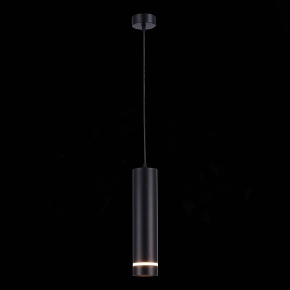 ST115.443.12 Светильник подвесной Черный LED 1*12W 4000K 936Lm Ra90 120° IP20 D80xH300 165-265V Подвесные светильники ST115.443.12 Светильник подвесной Черный LED 1*12W 4000K 936Lm Ra90 120° IP20 D80xH300 165-265V Подвесные светильники