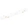 Соединитель питания прямой Space 48V Crystallux CLT 0.203 03 WH