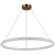 SL6110.223.01 Люстра подвесная ST-Luce Золотистый/Золотистый LED 1*45W 3000 - 6500K AVANA
