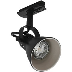 99755 Трековый спот TB SERAS, GU10, 1x35W, H165, Ø85, сталь/пластик, черный