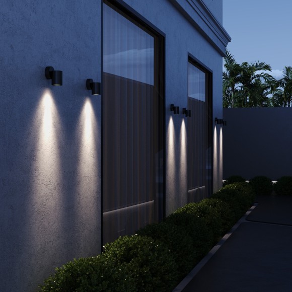 SL9008.701.01 Светильник уличный настенный ST-Luce серый/белый GU10 1*50W TUBO SL9008.701.01 Светильник уличный настенный ST-Luce серый/белый GU10 1*50W TUBO