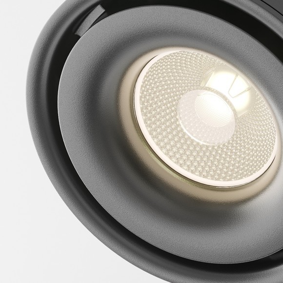 Однофазный двужильный светодиодный трековый светильник Maytoni Unity TR084-1-15W3K-B Yin 3000К 950Лм CRI90+ 24° 15Вт