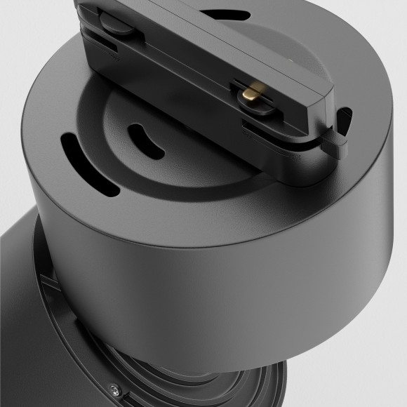 Однофазный двужильный светодиодный трековый светильник Maytoni Unity TR084-1-15W3K-B Yin 3000К 950Лм CRI90+ 24° 15Вт