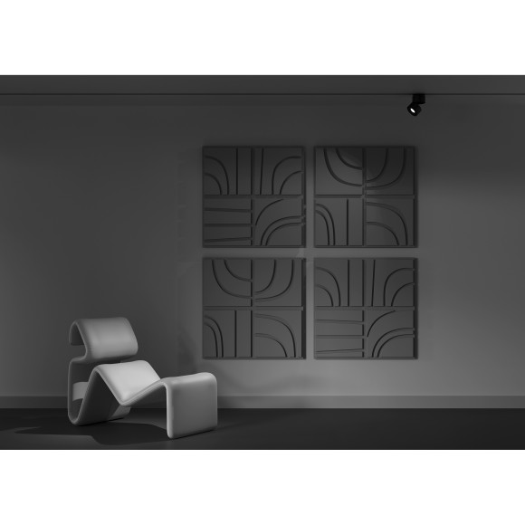 Однофазный двужильный светодиодный трековый светильник Maytoni Unity TR084-1-15W3K-B Yin 3000К 950Лм CRI90+ 24° 15Вт