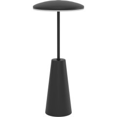 900925 Аккум. настольная лампа димм. сенсор. PICCOLA, 2W(LED), 2400K, 3000K, IP54, сталь, черный
