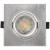 DK3021-CM Встраиваемый светильник, IP 20, 10 Вт, GU5.3, LED, серый, пластик