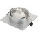 DK3021-CM Встраиваемый светильник, IP 20, 10 Вт, GU5.3, LED, серый, пластик