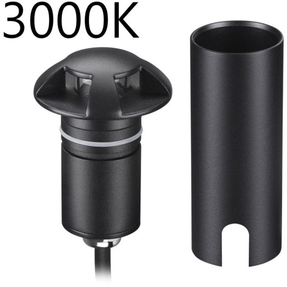 Встраиваемый грунтовый светильник IP67 LED 3W 4000K 12V/24V Odeon Light WALD (нужен драйвер 357781/357782) 6662/3GL3