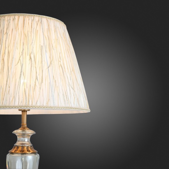 SL966.305.01 Торшер ST-Luce Бронза/Бежевый E27 1*60W (из 2-х коробок)