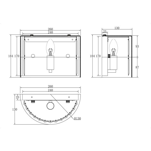 Бра Maytoni MOD313WL-01CH Wonderland под лампу 1xE14 60W Бра Maytoni MOD313WL-01CH Wonderland под лампу 1xE14 60W