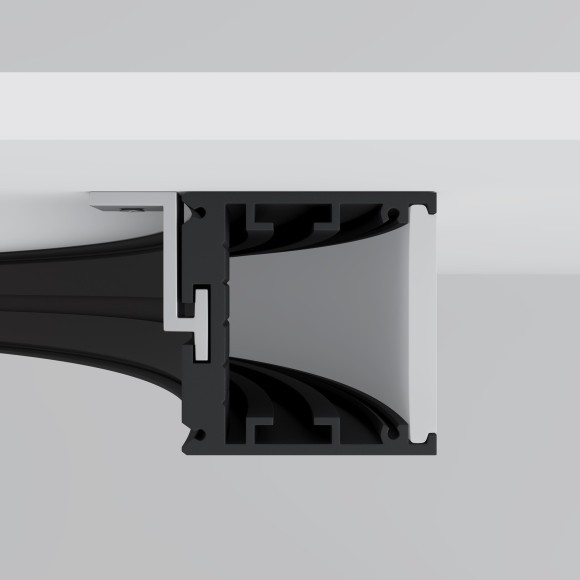 Радиусный профиль 35x35 Ø1500мм внешний 1/4 круга черный ALM-3535R-B-EX-90°-1.5M Радиусный профиль 35x35 Ø1500мм внешний 1/4 круга черный ALM-3535R-B-EX-90°-1.5M