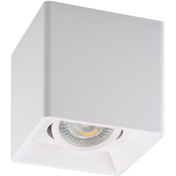 DK3030-WH Светильник накладной IP20, макс 10 Вт, GU5.3 белый пластик