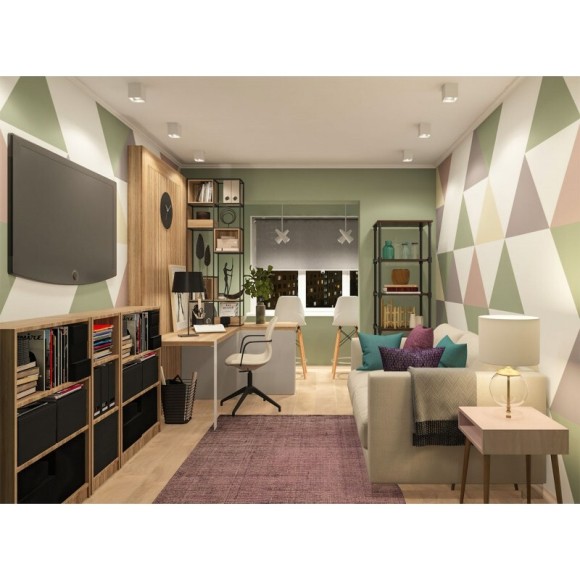 DK3030-WH Светильник накладной IP20, макс 10 Вт, GU5.3 белый пластик