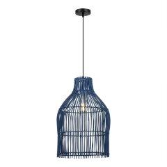 SL1513.403.01 Светильник подвесной ST-Luce Черный/Синий E27 1*40W CESTA SL1513.403.01 Светильник подвесной ST-Luce Черный/Синий E27 1*40W CESTA