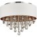 SL1350.502.06 Светильник потолочный ST-Luce Хром/Белый, Золотистый, Прозрачный E14 6*40W LACCHIA