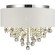 SL1350.502.06 Светильник потолочный ST-Luce Хром/Белый, Золотистый, Прозрачный E14 6*40W LACCHIA