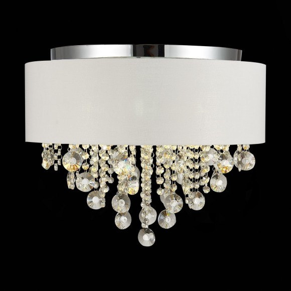 SL1350.502.06 Светильник потолочный ST-Luce Хром/Белый, Золотистый, Прозрачный E14 6*40W LACCHIA SL1350.502.06 Светильник потолочный ST-Luce Хром/Белый, Золотистый, Прозрачный E14 6*40W LACCHIA