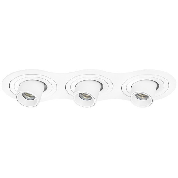Комплект из светильника и рамки Intero Intero TUBO Lightstar i636164