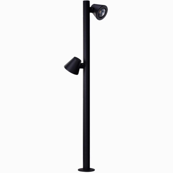 4744-2F, уличный светильник, L350xW50xH1200, 2xLEDx10W, 196LM, 3000K, IP54, included