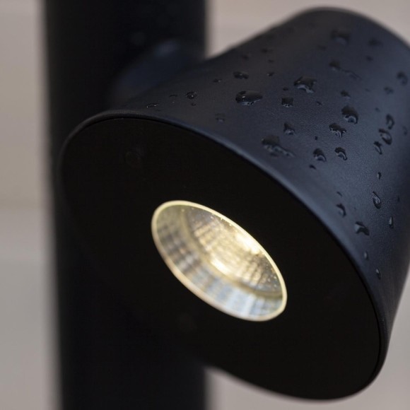 4744-2F, уличный светильник, L350xW50xH1200, 2xLEDx10W, 196LM, 3000K, IP54, included