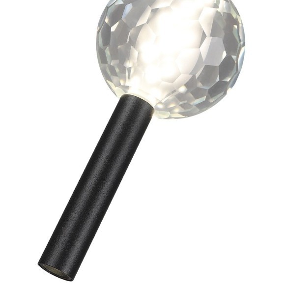 Светильник подвесной Crystal Lux ELVIRA SP8W LED 4000K BLACK