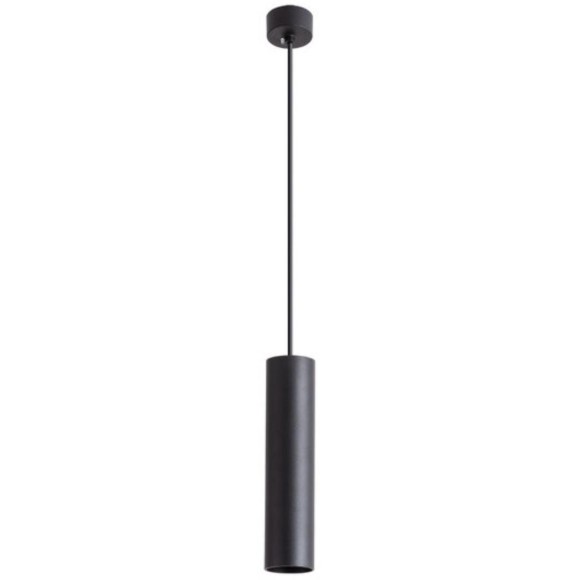 Подвесной светильник цилиндр Arte Lamp A1524SP-1BK SIRIUS под лампу 1xGU10 35W