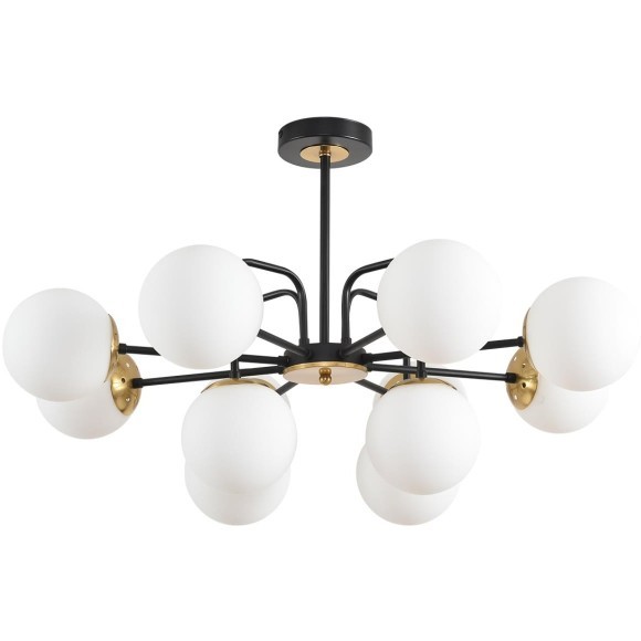 Люстра потолочная E27 12*60W 220V ELRONA 8375/12C