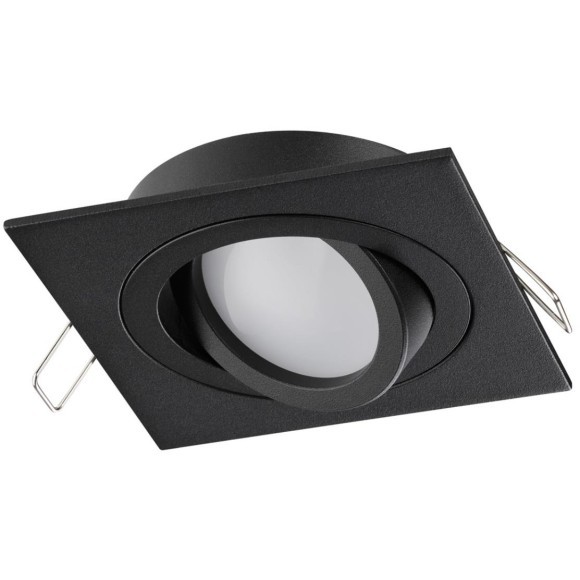 371020 WIR NT25 576 черный Светильник встраиваемый поворотный IP20 GU10 50W 220-240V MORUS
