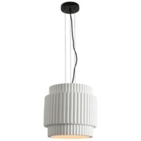 Подвесной светильник с белым абажуром Favourite 4841-3P Botte