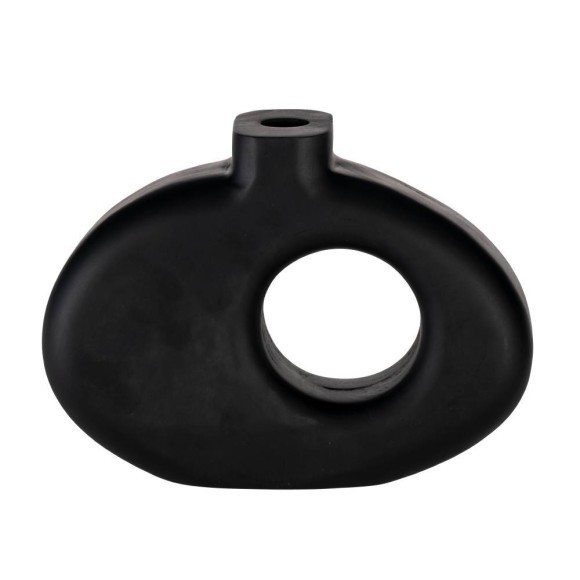 421265 MELOBODY Ваза декоративная дерево черный L255 B75 H180 421265 MELOBODY Ваза декоративная дерево черный L255 B75 H180