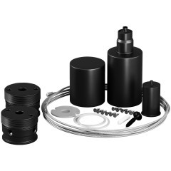 Набор для вертикального подвесного монтажа Nemo D25 черный 20309 Набор для вертикального подвесного монтажа Nemo D25 черный 20309