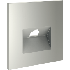 Накладка для розетки компьютерной RJ45 кат.6, S70 (сталь)