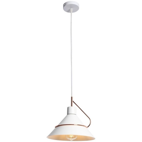 Подвесной светильник с 1 плафоном Lussole LSP-8264 BOSSIER IP21 под лампу 1xE27 60W Подвесной светильник с 1 плафоном Lussole LSP-8264 BOSSIER IP21 под лампу 1xE27 60W