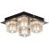 Люстра потолочная Lussole LSF-1307-04 NOTTE DI LUNA IP21 под лампы 4xG9 160W
