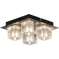 Люстра потолочная Lussole LSF-1307-04 NOTTE DI LUNA IP21 под лампы 4xG9 160W