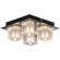 Люстра потолочная Lussole LSF-1307-04 NOTTE DI LUNA IP21 под лампы 4xG9 160W
