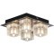 Люстра потолочная Lussole LSF-1307-04 NOTTE DI LUNA IP21 под лампы 4xG9 160W